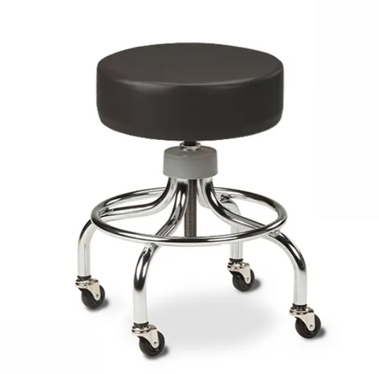 Chrome Base Stool