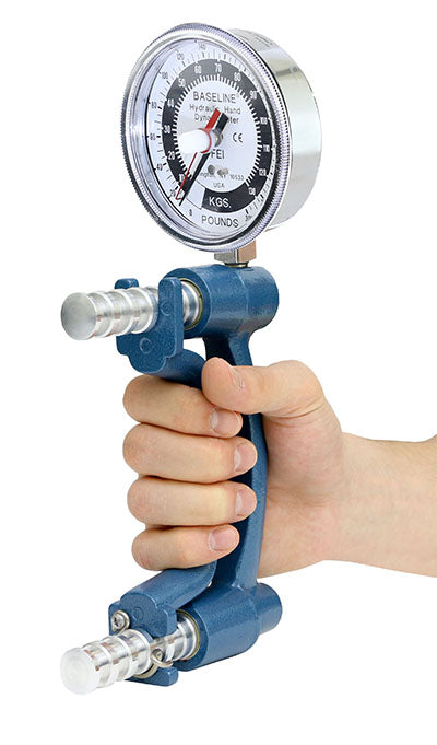 Baseline Hand Dynamometer - HiRes Gauge - ER 300 lb