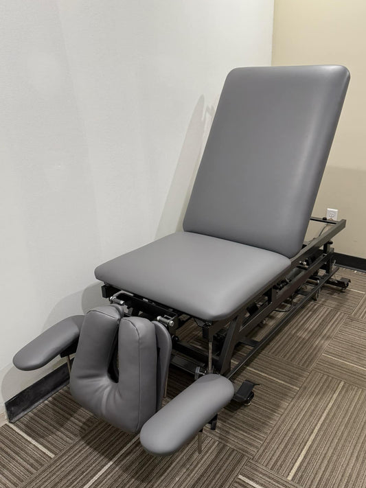 5 Section Treatment Table with Dual Cushion Headrest