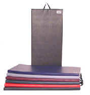 Vinyl Covered Tri-Fold Gym Mat - 4' x 6' x 1.5"