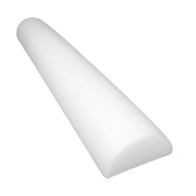 White Foam Rollers - Half Roller - HealthMed Distributors Inc