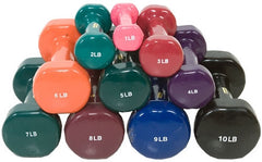 Vinyl Covered Dumbbells (1-5 lbs)